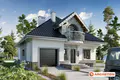 Проект коттеджа Глория - зеркальное отражение